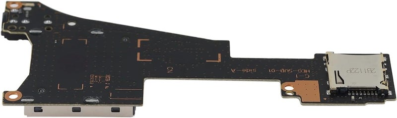 Veanic Replacement Game Card Reader Cartridge Micro SD Card Slot Tray Headphone Jack Daughterboard for NS Nintendo Switch OLED with Repair Tools - Image 3